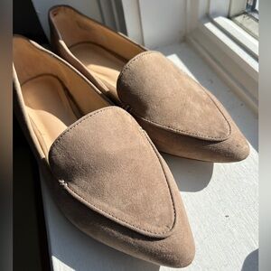 Kelly and Katie Suede Pointed Toe flats